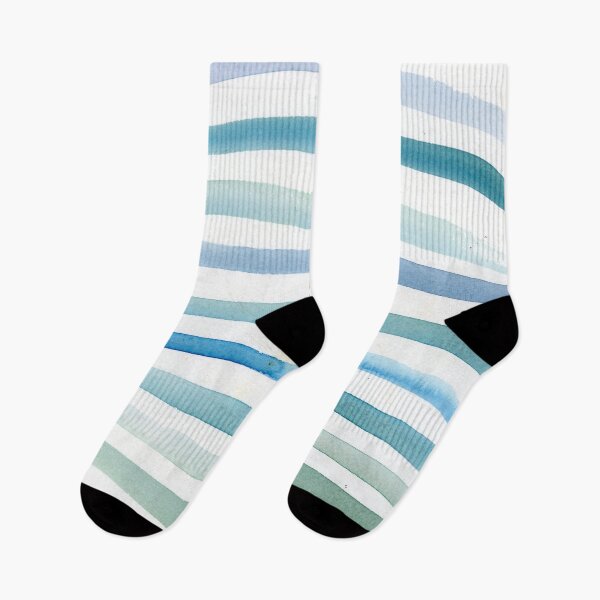 Item preview, Serenity Stripes designed and sold by Iryna Nimmo Art.