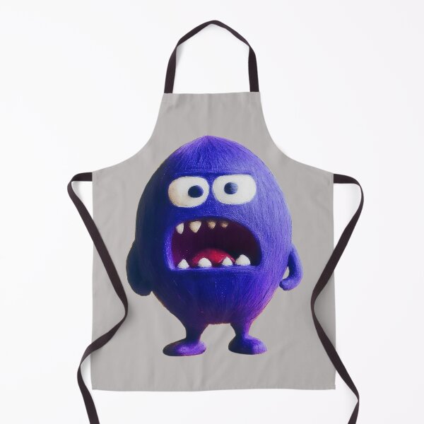 Item preview, Blue Fuzzy Monster designed and sold by Brendon987.