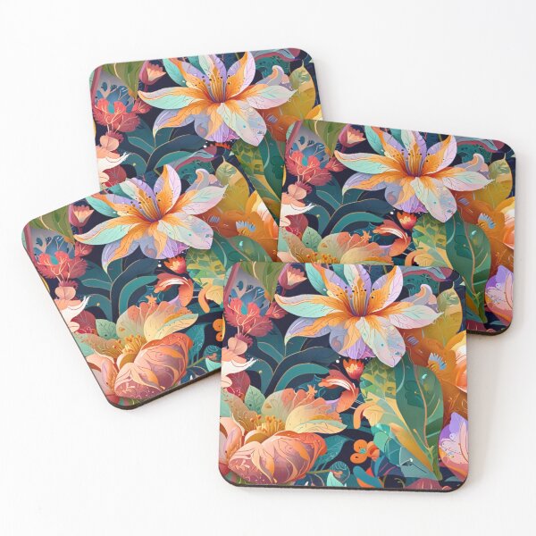 Item preview, Whimsical Watercolor Blooms designed and sold by CelTopSkinz.