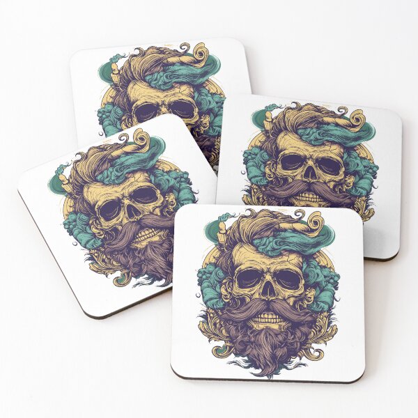 Item preview, Bearded Skull designed and sold by shafranietz.