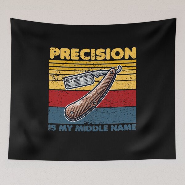 Item preview, Retro Razor - Precision Is My Middle Name designed and sold by MaateoDesign.