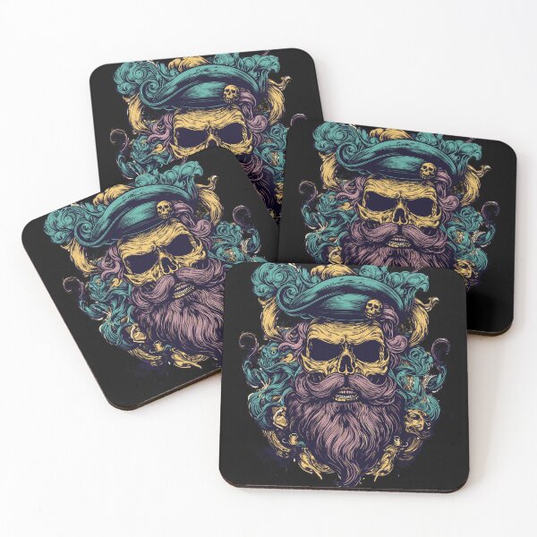 Item preview, Bearded Skull with Top Hat designed and sold by shafranietz.