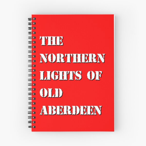 Item preview, Northern Lights Aberdeen Dons Red White Retro designed and sold by ModSupporters.