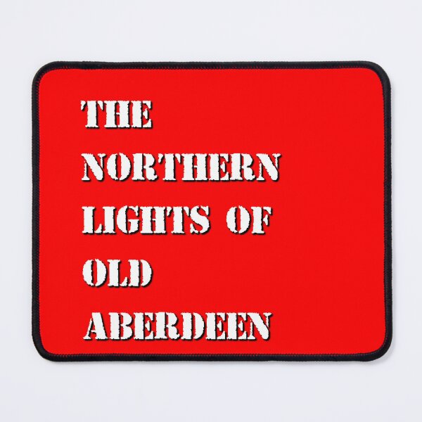 Item preview, Northern Lights Aberdeen Dons Red White Retro designed and sold by ModSupporters.