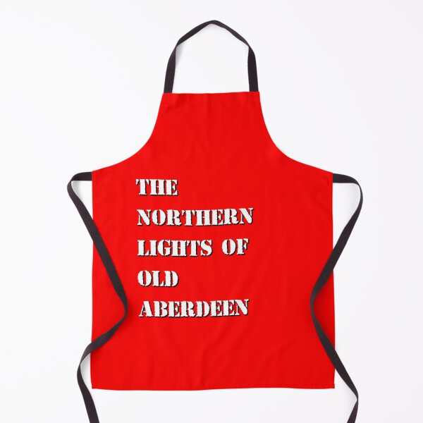 Item preview, Northern Lights Aberdeen Dons Red White Retro designed and sold by ModSupporters.