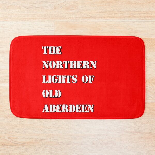 Item preview, Northern Lights Aberdeen Dons Red White Retro designed and sold by ModSupporters.