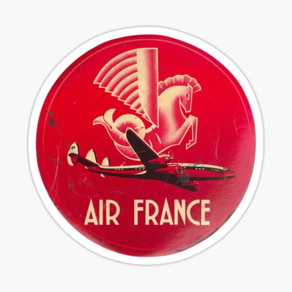 Item preview, Air France Vintage Luggage Tag designed and sold by FutureTraveller.