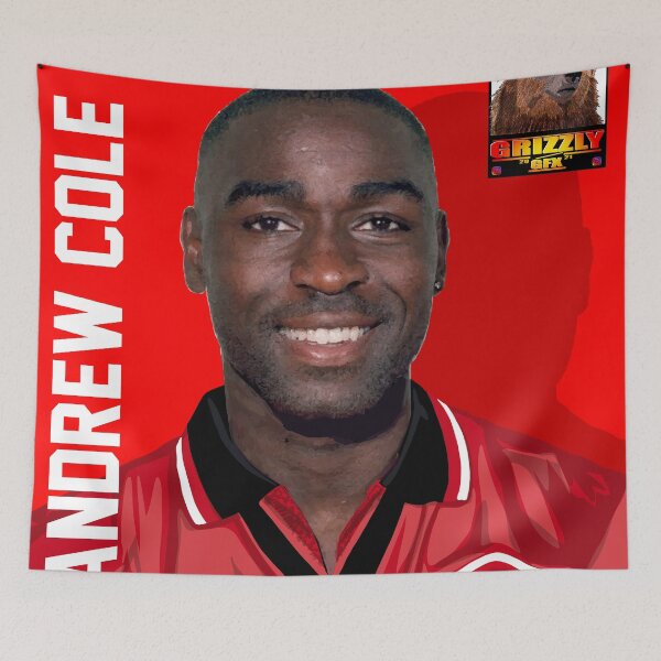 Item preview, Andrew Cole: Manchester United Striker Legend designed and sold by GrizzlyCollective.