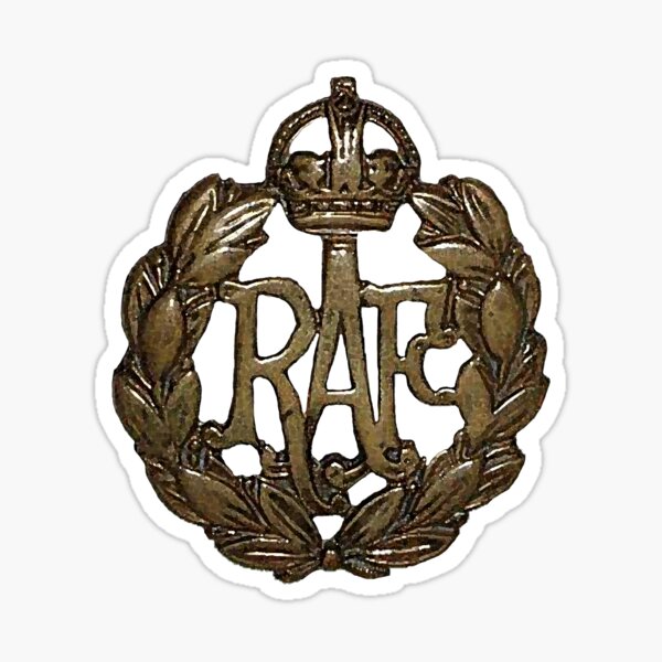 RAF Cap Badge Sticker