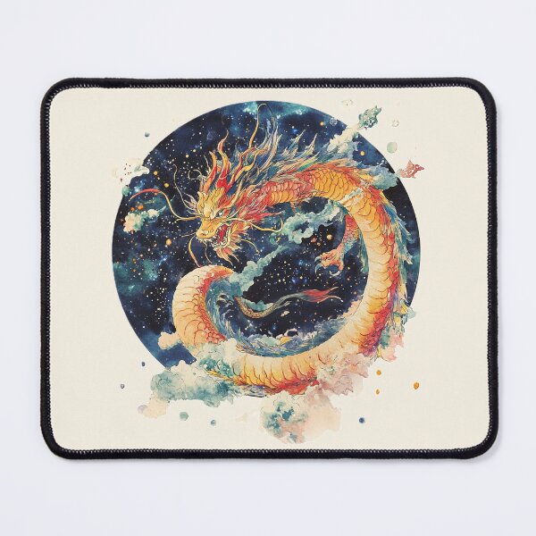 Item preview, Dragon of the Stars - Watercolor Painting designed and sold by shirley80935.