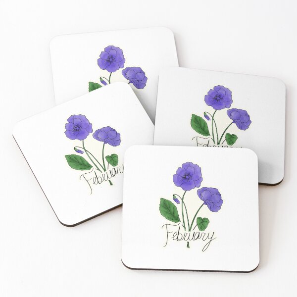 Item preview, February Birth Flower Color designed and sold by Samvanana.