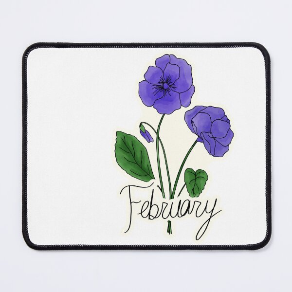 Item preview, February Birth Flower Color designed and sold by Samvanana.