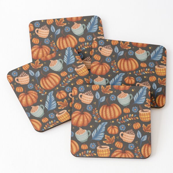 Item preview, Pumpkin spice dreams - autumn latte glow night designed and sold by OzdeBayer.