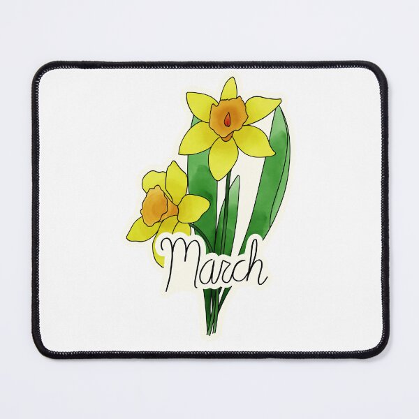Item preview, March Birth Flower Color designed and sold by Samvanana.