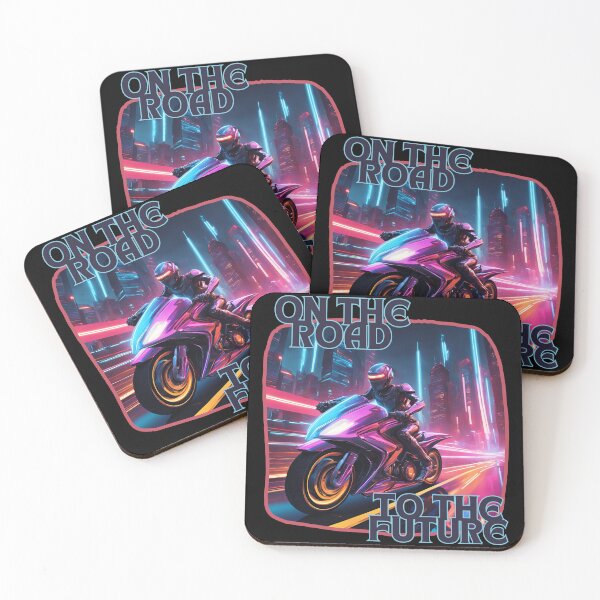 Item preview, On The Road to The Future Robot, Motocycle Future Dynamic Art Rider Speed designed and sold by Design_Your_Day.