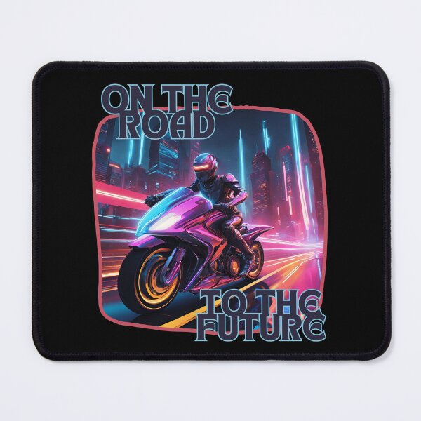 Item preview, On The Road to The Future Robot, Motocycle Future Dynamic Art Rider Speed designed and sold by Design_Your_Day.