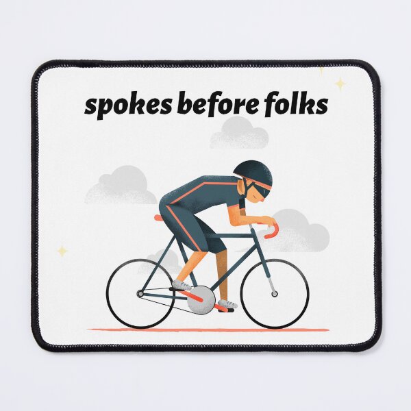 Item preview, Spokes before folks designed and sold by FirstTimeTees.