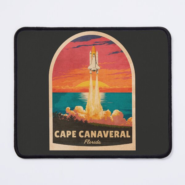Item preview, Cape Canaveral Florida Retro Vintage designed and sold by Wild-Neptune.