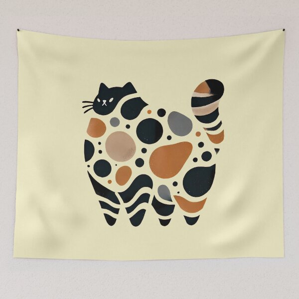 Item preview, Fat Cat of Splotches designed and sold by Crimson-Spell.
