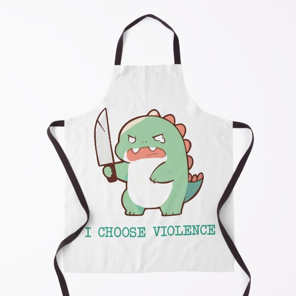 Item preview, I Choose Violence T-rex designed and sold by aresmeris.