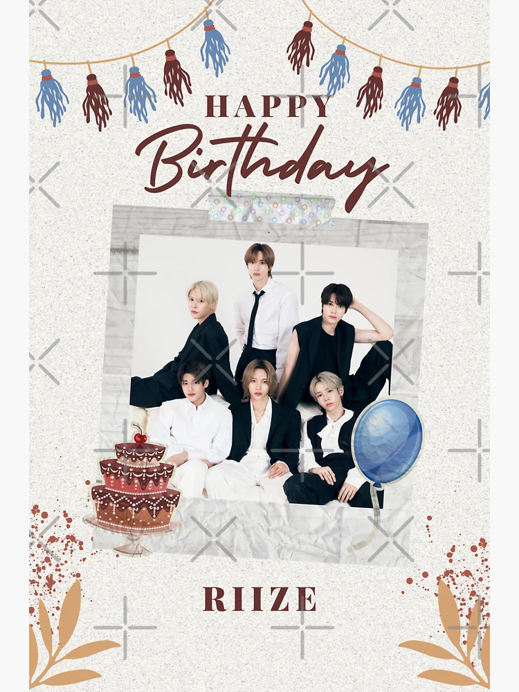 Happy Birthday Riize kpop