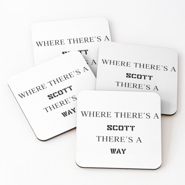 Item preview, Where There's A Scott There's A Way designed and sold by Mrs-Famines-Art.
