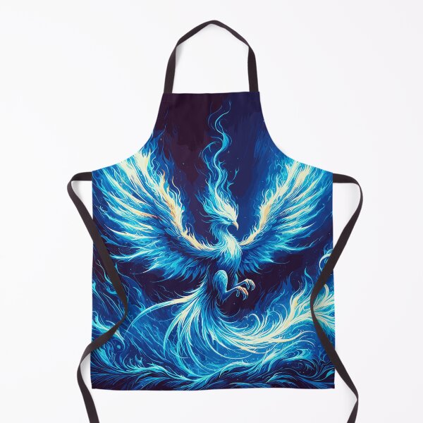 Item preview, Blue Fire Bird Phoenix designed and sold by RayCrimson.