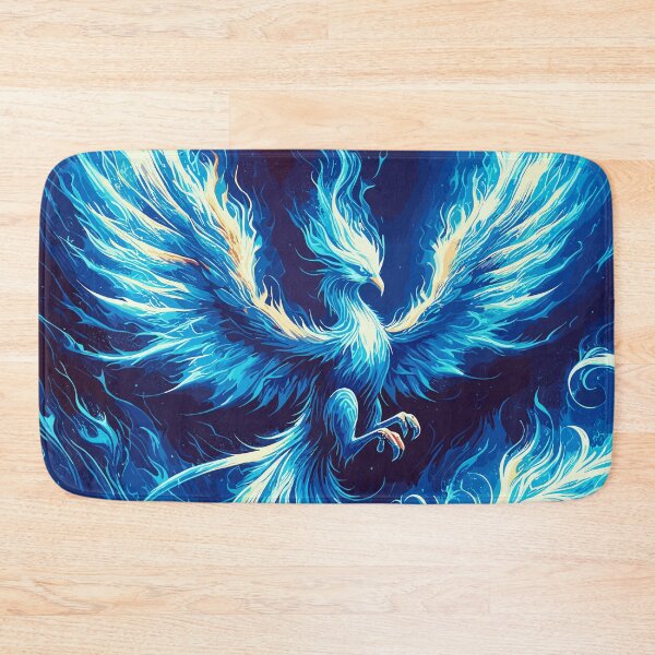 Artikelvorschau, Blauer Feuervogel Phoenix entworfen und verkauft von RayCrimson.