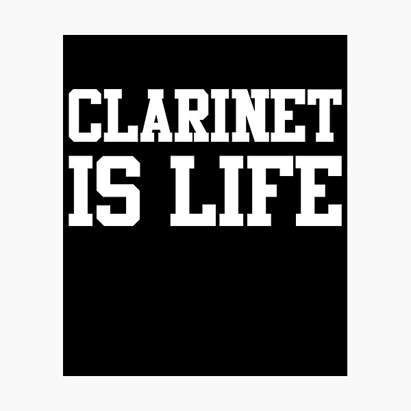 Item preview, Clarinet Is Life designed and sold by flippinsg.