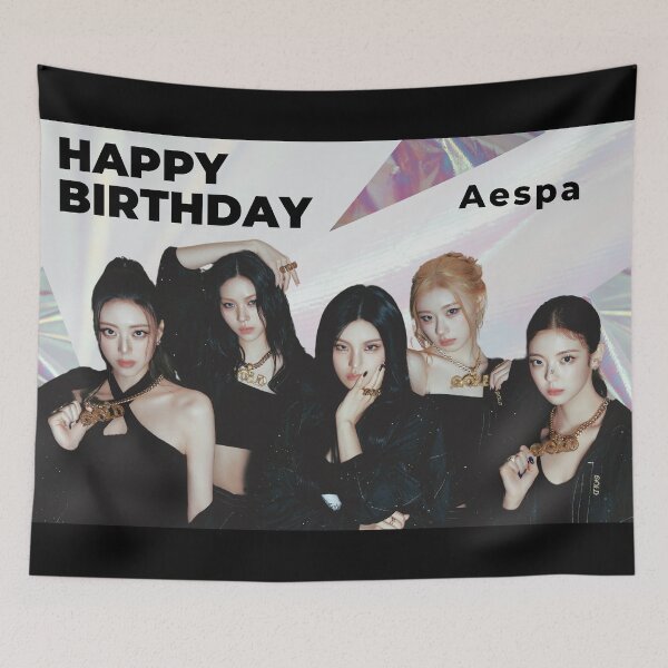 Item preview, Happy Birthday aespa designed and sold by jaofnn.