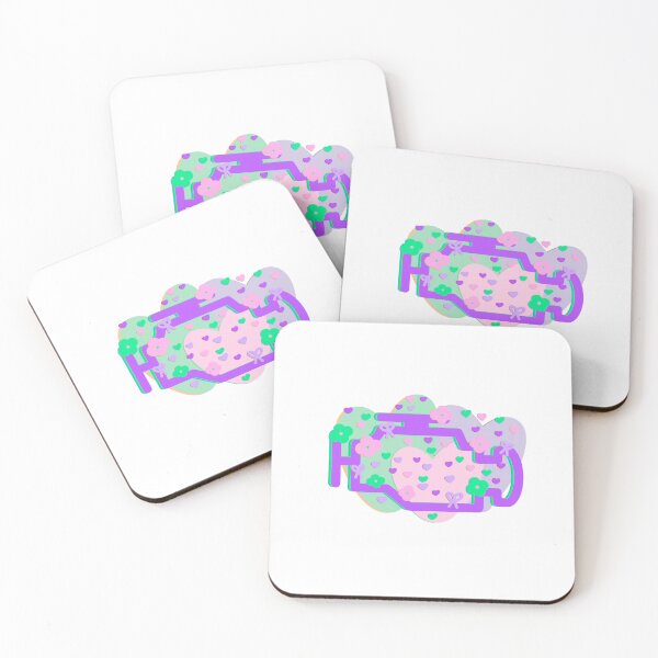 Item preview, Girlypop check engine light purple designed and sold by Uhlecksia.