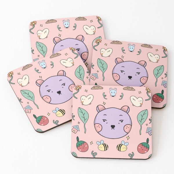 Item preview, Cute Purple Bear designed and sold by misfitsartclub.