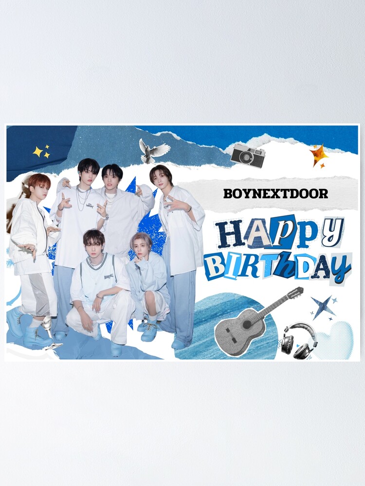 boynextdoor ソンホ birthday SUNGHO BOYNEXTDOOR BIRTHDAY POSTER