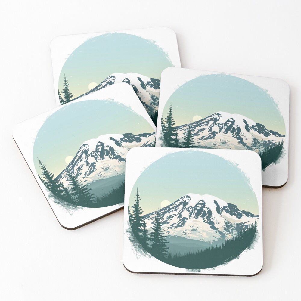Item preview, Coasters (Set of 4) designed and sold by adventurehaven.