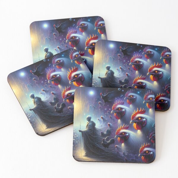 Item preview, Cosmic Rooster Odyssey designed and sold by FNORD-10111.