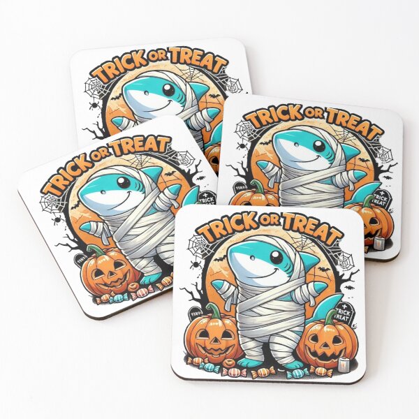 Item preview, Mummy Shark Scary Spooky Season Funny Halloween Costume Crew designed and sold by SztylishDesigns.