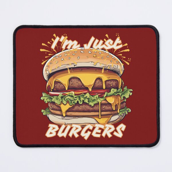 Item preview, Burgers Cheeseburger Hamburger Eat Food  designed and sold by Design_Your_Day.
