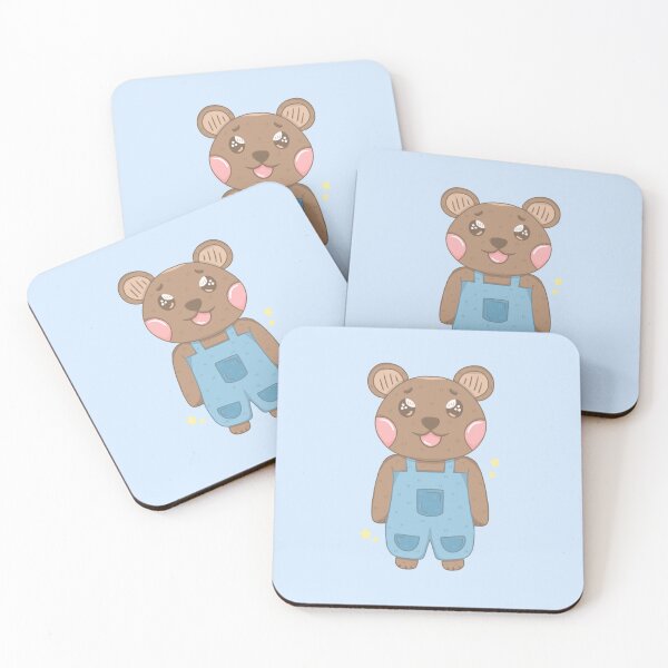 Item preview, Bear in overalls designed and sold by misfitsartclub.