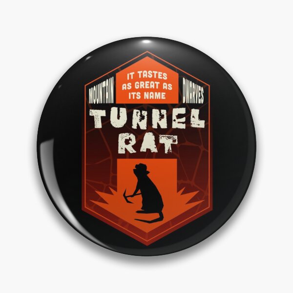Item preview, Dwarven Beer Tunnel Rat designed and sold by C3DesignsInc.