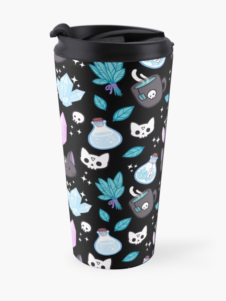 Alternate view of Herb Witch // Black | Nikury Travel Mug
