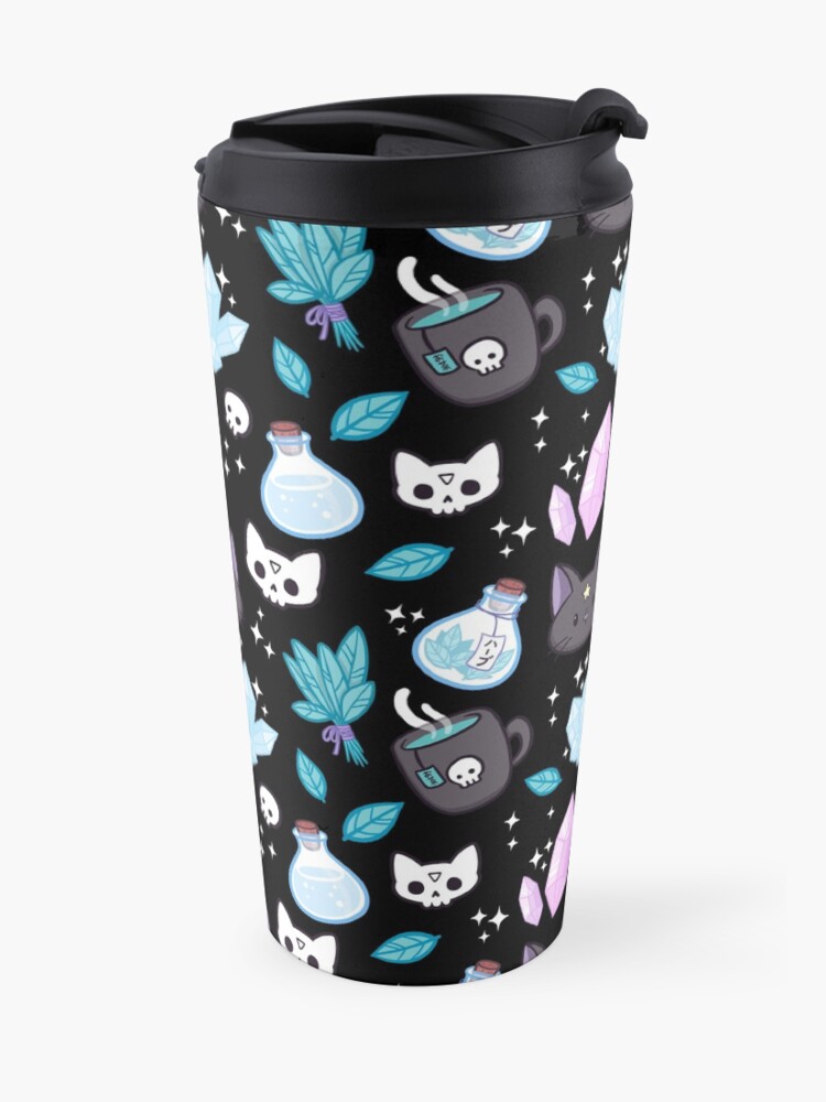 Alternate view of Herb Witch // Black | Nikury Travel Mug