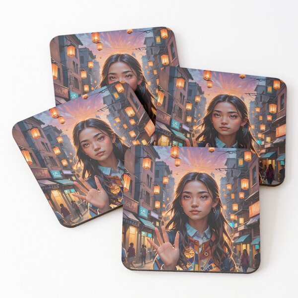 Item preview, AI Limitations – Smiling Girl with Deformed Hand designed and sold by NudnaGrafika.