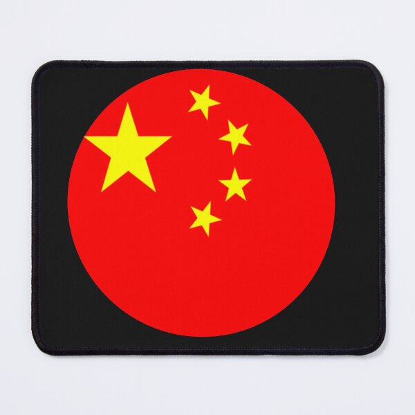 Item preview, China Flag Rounded designed and sold by MoonElite.
