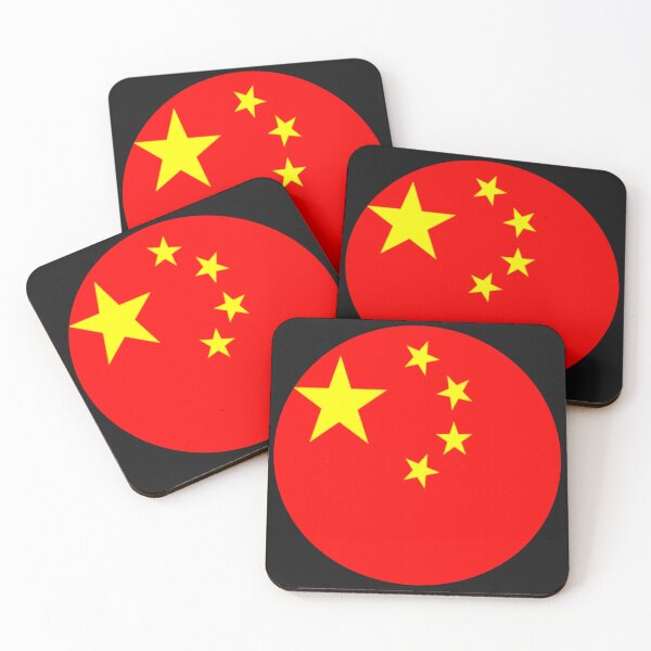 Item preview, China Flag Rounded designed and sold by MoonElite.