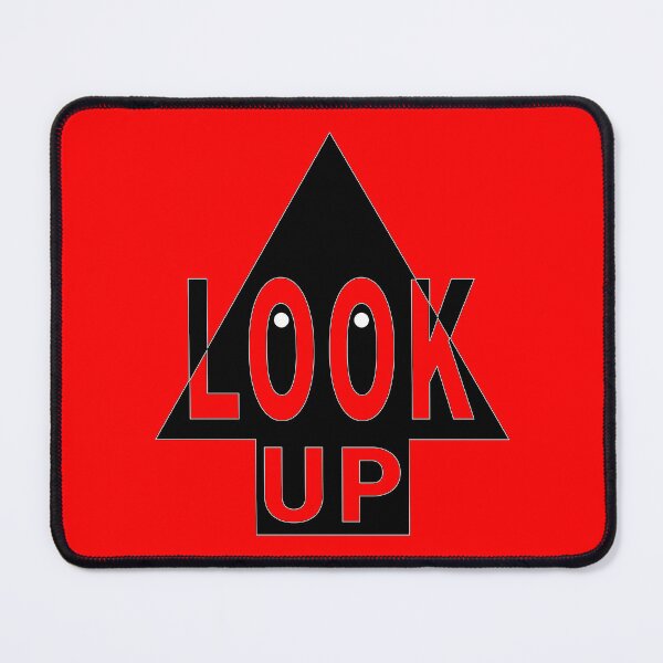 Item preview, Look Up Funny Cheeky Message or Warning designed and sold by Harlake.