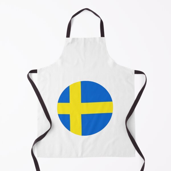 Item preview, Sweden Flag Rounded designed and sold by MoonElite.
