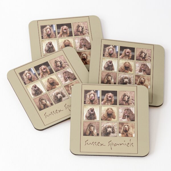 Item preview, The Many Faces of Sussex Spaniels designed and sold by SMiddlebrook.
