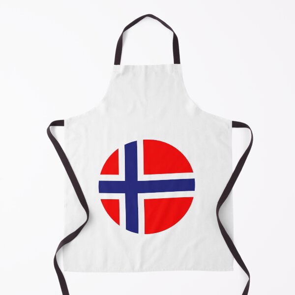 Item preview, Norway Flag Round designed and sold by MoonElite.