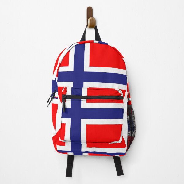 Item preview, Norway Flag Round designed and sold by MoonElite.