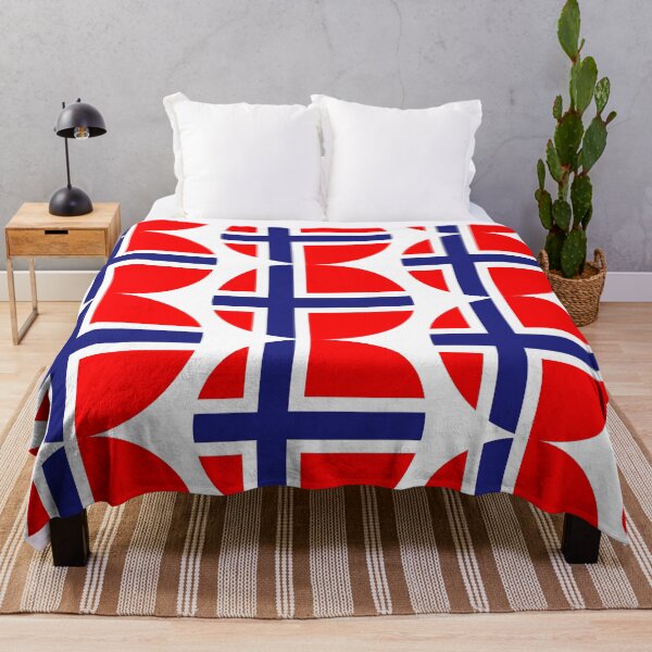 Item preview, Norway Flag Round designed and sold by MoonElite.